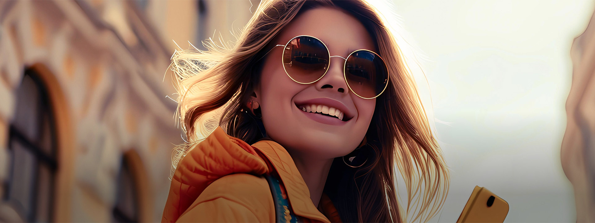 Woman Smiling