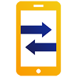 icono de telefono inteligente