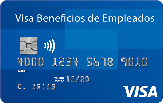 Tarjeta Visa Beneficios de Empleados