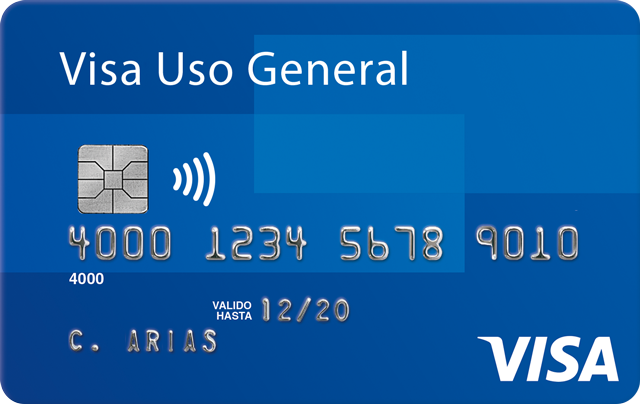 Tarjeta Visa Uso General